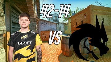 S1mple POV (42-14) on Inferno - NaVi vs Team Spirit @ StarLadder CIS RMR 2021
