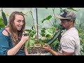 She's going CRaZY with my CUCUMBERs