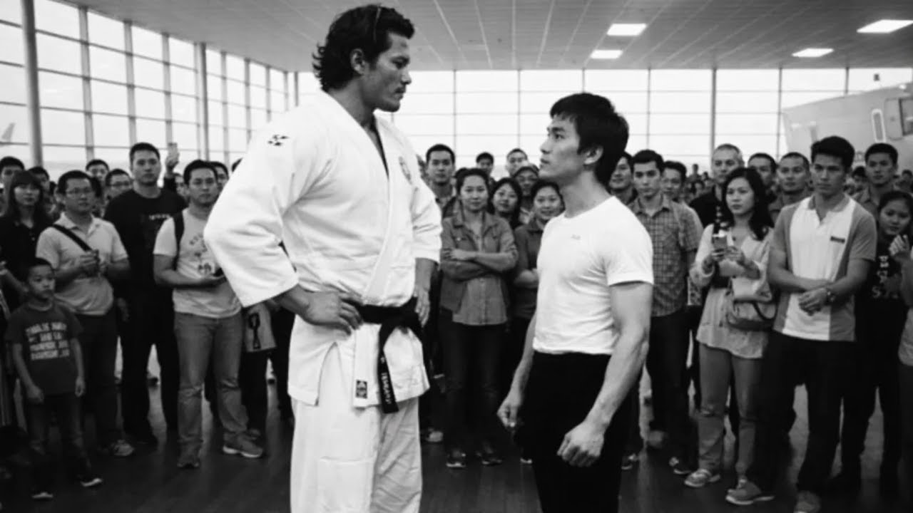 Брюс Ли находился в аэропорту, когда шестифутовый обладатель черного пояса по дзюдо крикнул: «Кун...