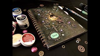 Vintage Journal - Mixed Media Step by Step Tutorial