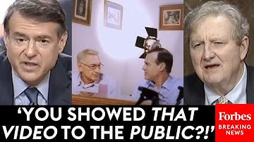 WATCH: John Kennedy Plays Absurd Musical Video During Hearing Starring Testifying Witness
