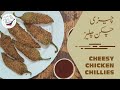 Cheesy chicken chilies         chicken fried chillies foryou cooking
