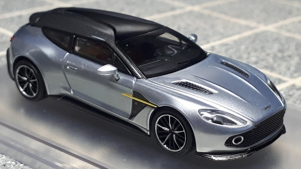 1/64 Aston Martin Vanquish Zagato Shooting Brake 2018 by King model diecast car model review