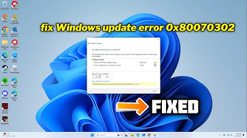 (FIXED) Windows update error 0x80070302