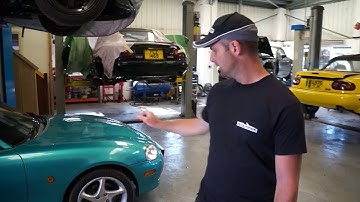 whats going on in the workshop 2 - Ft Where to look for rust on a Mk3 MX5