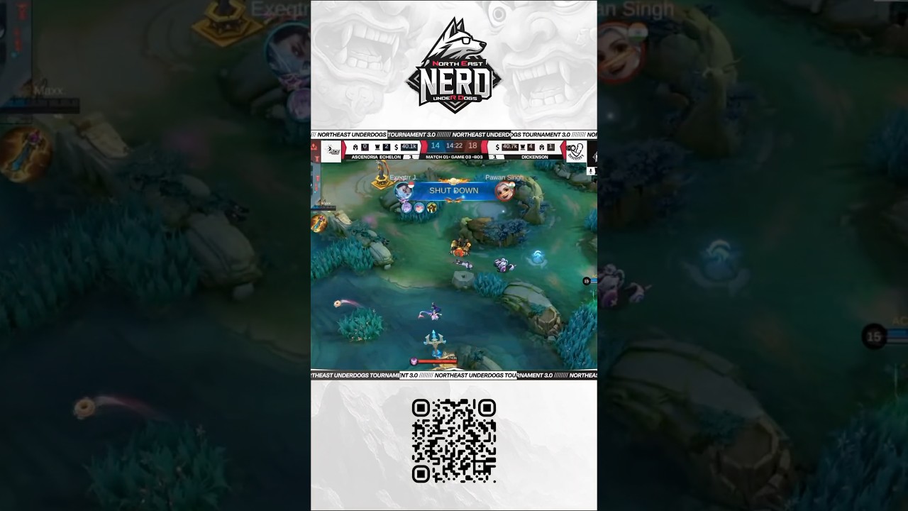 Team fight secured by Ascendria Echelon at NERD 3.0 