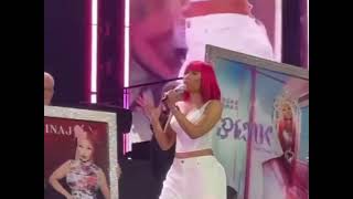 Nicki Minaj Receives Platinum Plaques At Her Gag City World Tour Pink Friday 2 Newark