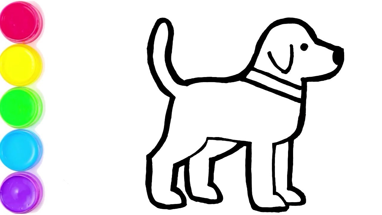 Cachorrinho para desenhar