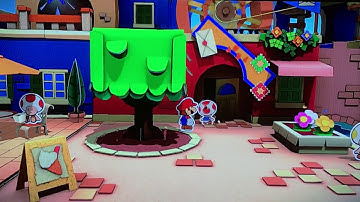 Port Prisma - Blue Mini Paint Star | Paper Mario: Color Splash Walkthrough and Colorization