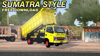 MOD BUSSID TERBARU TRUCK CANTER KALIMANTAN DETAIL