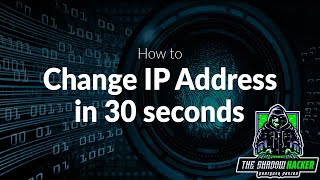 HOW TO CHANGE IP ADDRESS?? || THE SHADOW HACKER screenshot 5