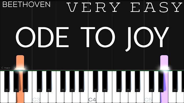 Beethoven - Ode To Joy | VERY EASY Piano Tutorial - DayDayNews