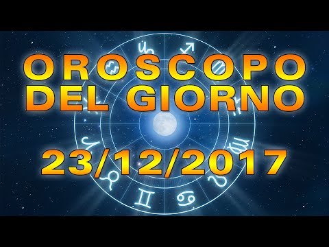 Video: Oroscopo Del 23 Dicembre