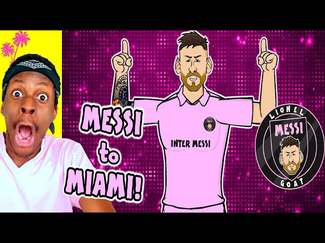 MESSI joins INTER MIAMI! Reaction class=