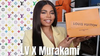 LUXURY UNBOXING | My New Louis Vuitton x Murakmi Bag! + Modshots & What Fits Inside