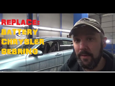 How To Replace Battery - Chrysler Sebring