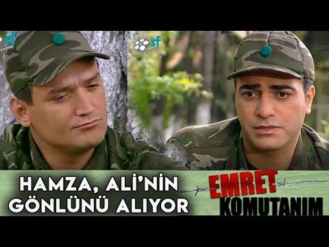 HAMZA, AĞZINI BURNUNU KIRDIĞI ALİ'NİN GÖNLÜNÜ ALIYOR - Emret Komutanım