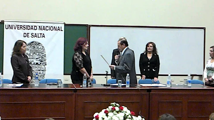 Juramento de Marta Barboza