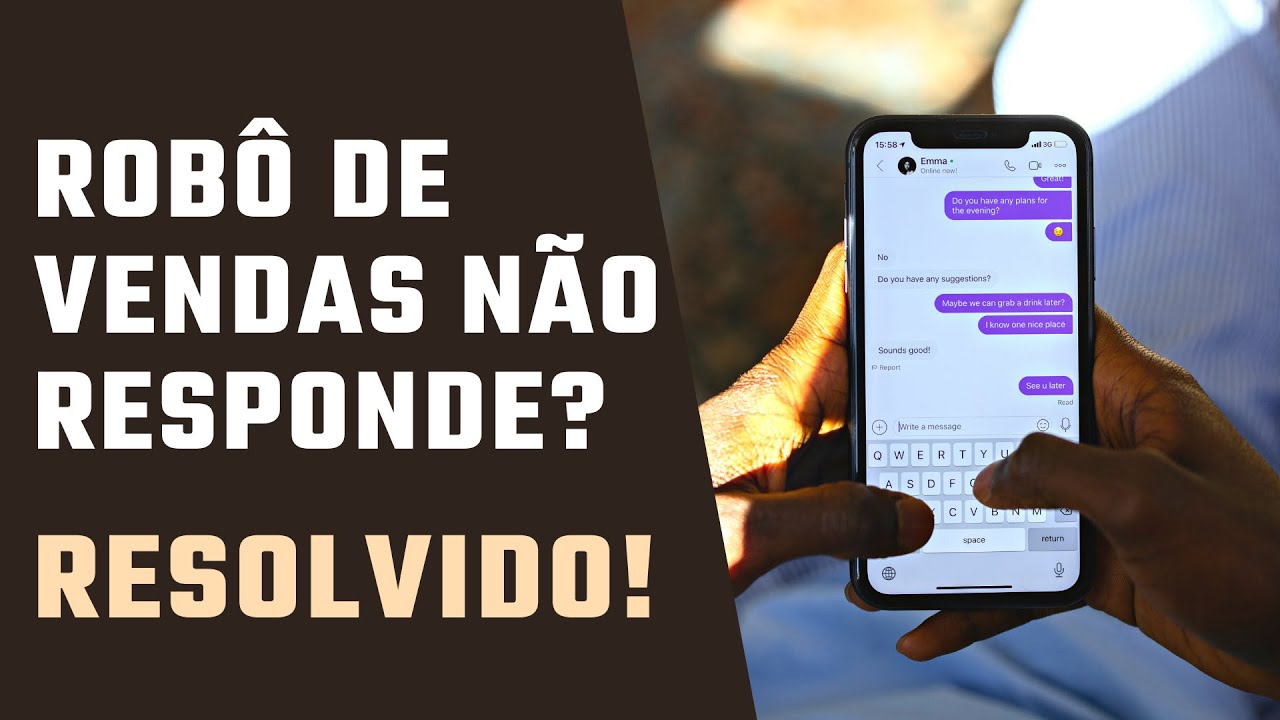 Robô de Vendas Não Envia Mensagem Para os Clientes – Veja Como Resolver – AULA 16