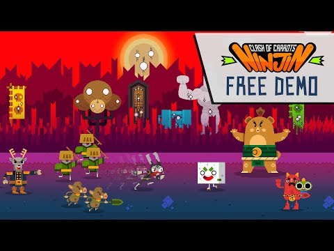 NINJIN: CLASH OF CARROTS – Free Demo Available Now!