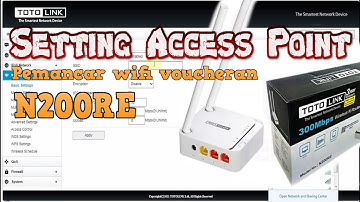 Totolink N200RE access point pemancar wifi VOCHER MikroTik