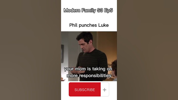 Phil punches Luke #modernfamily #viral #shorts #youtubeshorts #phil #Alex #Luke