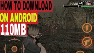 🔥|| HOW TO DOWNLOAD Resident evil 4 ON ANDROID || by GAMING MARKAM || screenshot 5