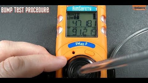 AimSafety PM400 Bump Test & Calibration with Calibration Kit