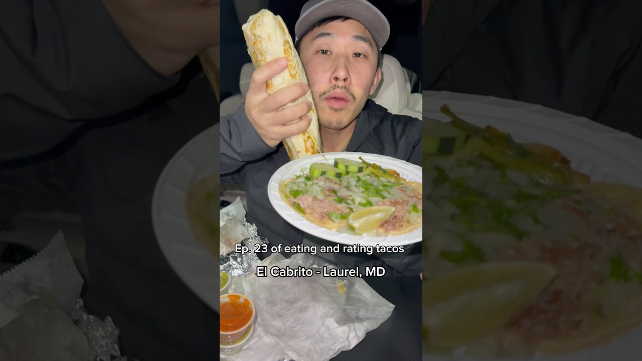 Rating tacos at El Cabrito in Laurel, MD