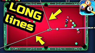8 BALL POOL  LONG GUIDE LINES TRICK I  long line mode 🎱 screenshot 5