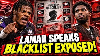 UNBELIEVABLE! Lamar Jackson ACCUSES NFL Owners Of Blacklisting Shedeur Sanders In Furious Tirade