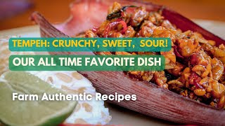 All Time Favorite How To Cook Our Crunchy Sweet Sour Tempeh In The Clic Way