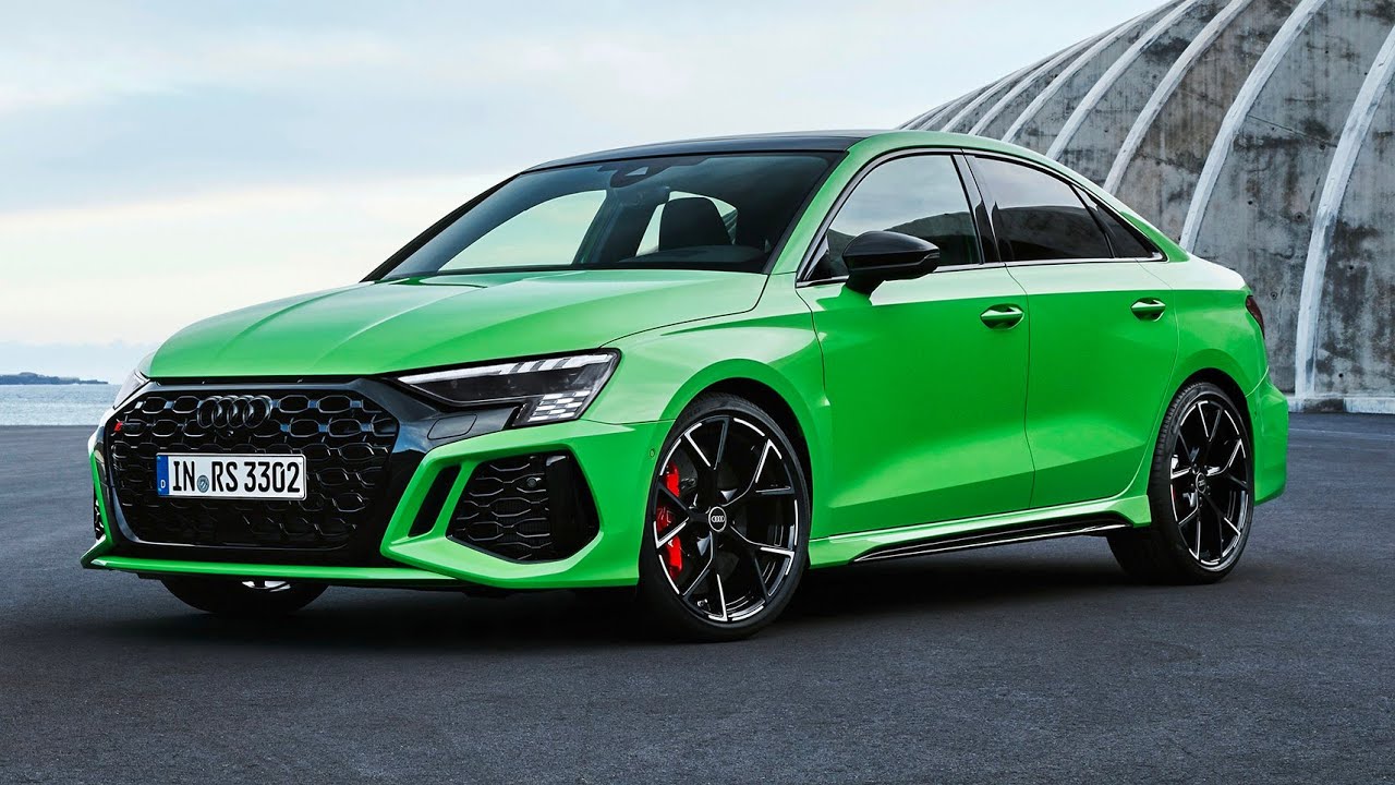 18 Minutes Of The 2022 Audi RS3 Sedan : Driving Scenes, Interior, Exterior