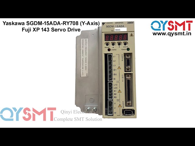 Yaskawa SGDM 15ADA RY708 Y Axis Fuji XP 143 Servo Drive class=