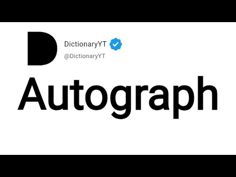 Autograph Meaning In Bengali