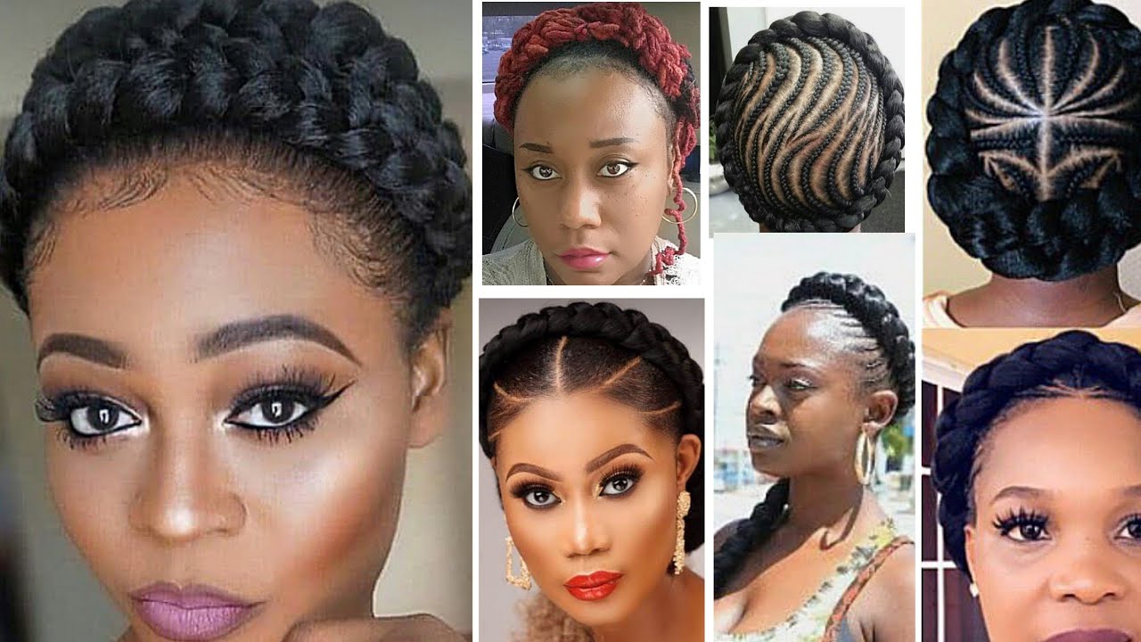 UNIQUE AND LATEST HALO BRAIDS HAIRSTYLES FOR BLACK WOMEN 💖👌 - YouTube