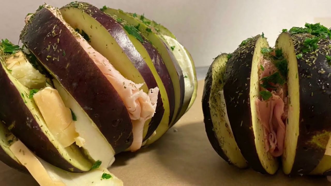 Melanzane Ripiene A Ventaglio Blogboccabuona
