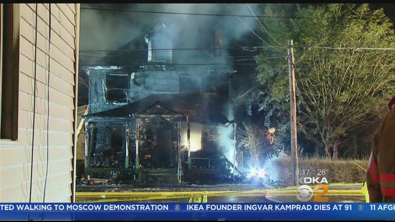 Fire Destroys Home In Butler County - YouTube
