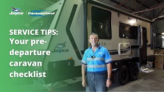 Your pre-departure caravan checklist