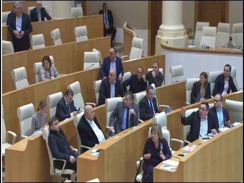 კანონზე მაღლა აყენებთ თქვენ თავს? - ოპოზიციის პრეტენზიები კობა გვენეტაძეს  და ხმაური სესიაზე