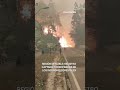 IMPACTANTE REGISTRO captado por Bomberos de los incendios forestales en Ñuble | #shorts