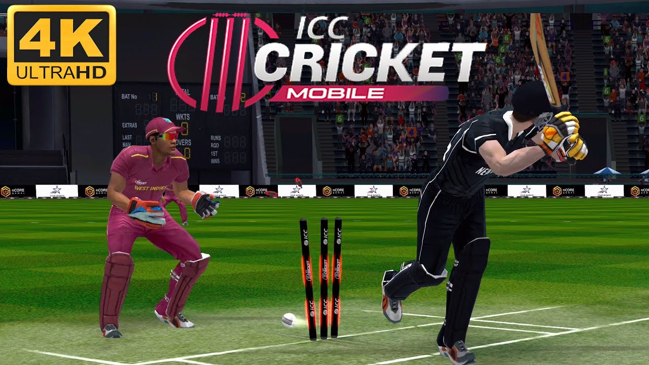 4K  Ultra Graphics - ICC Cricket Mobile - MI Tab 5 Gameplay Gaming video 