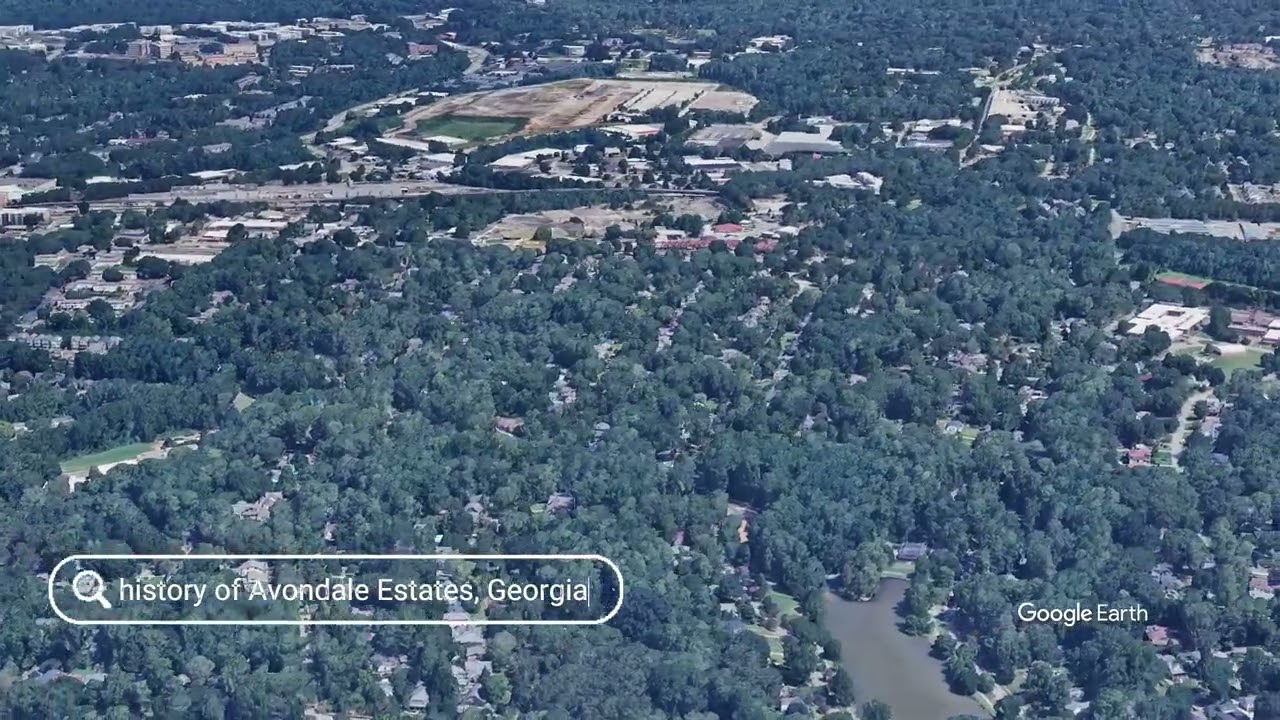 The history of Avondale Estates, Georgia