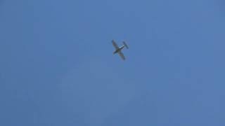 Piper Warrior 2 G-CCYY flying over Great Hollands to Turweston Airport on 7 April 2025