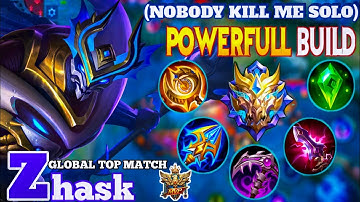 29 KILL!! ZHASK NEW PERFECT BUILD FOR THE PERFECT EMBLEM | SOLO RANKED GAME | ZHASK BEST BUILD 2023