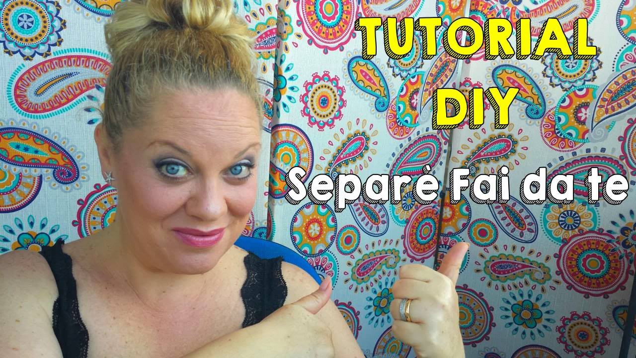 Tutorial separe fai da te youtube Costruire separè