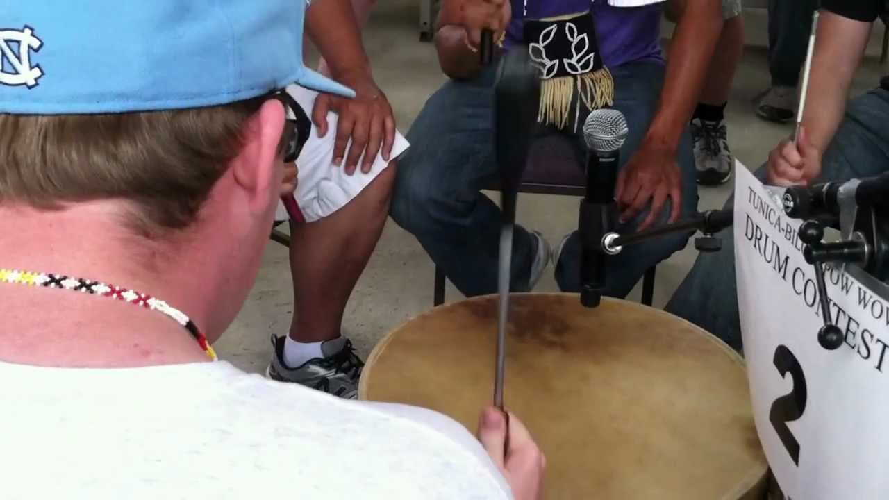 Alamoosic Lake Singers@ Tunica Biloxi Pow wow, 2012