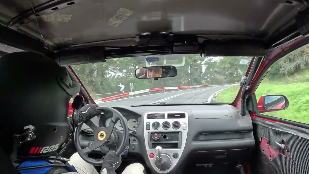 Ανάβαση Ελασσόνας 2025  - Αγώνας - 1ο σκέλος - έξοδος - Αντώνης Δραγώνας - Honda Type R EP3 - Gr N