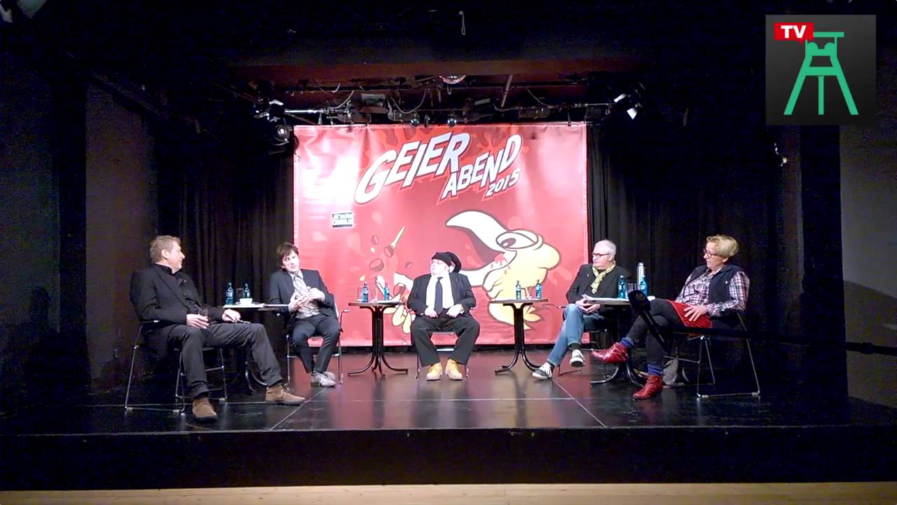 Geierabend 2015: Pressekonferenz u.a. zum Pannekopp-Orden