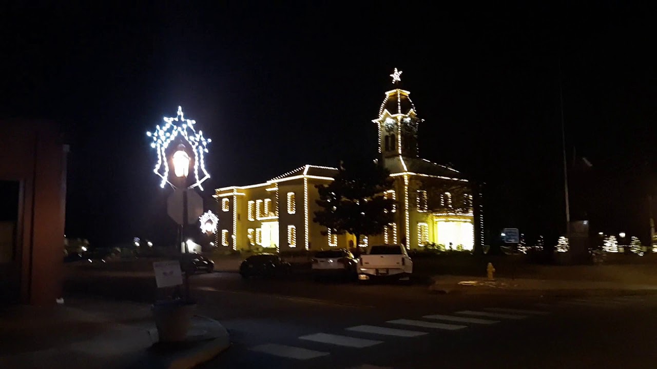 Van Buren Arkansas Main Street 90 Minutes After Lighting Crawford
